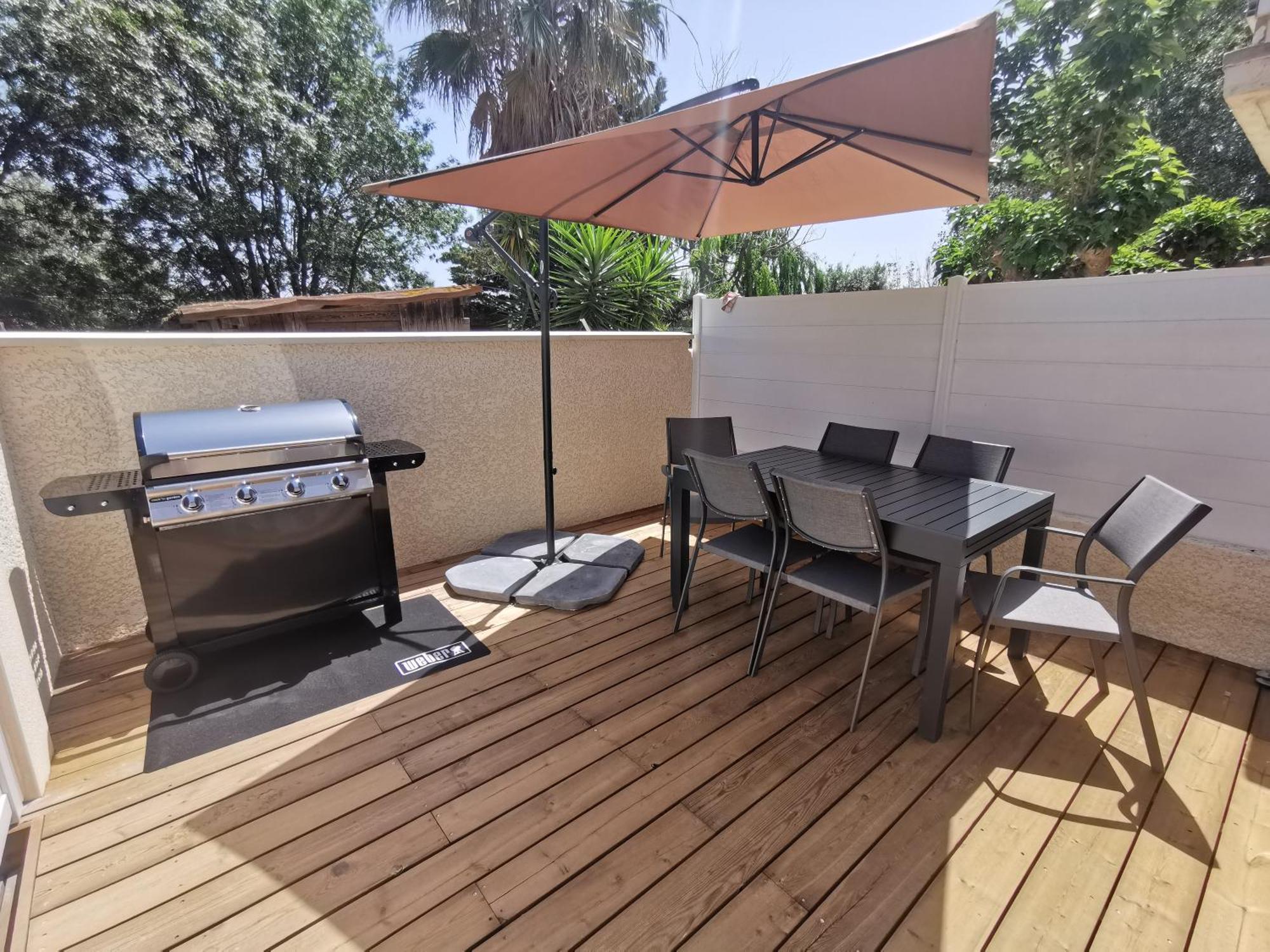 Maison Renovee A Marseillan Plage Екстер'єр фото