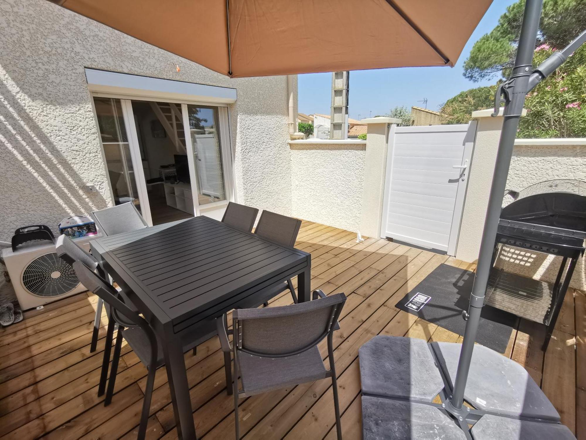 Maison Renovee A Marseillan Plage Екстер'єр фото